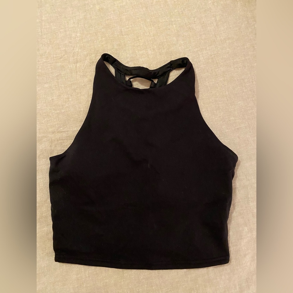 Alo High Neck Tank (w/woven back) - Picture 3 of 3